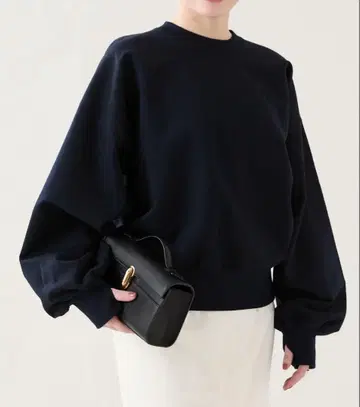 [ 20900엔 ] VERMEIL per iena 실켓 코튼 sweat