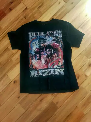 RIZIN 티셔츠 2022년 Bellator mma S 사이즈