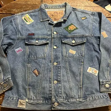 EVERBLUE 에버블루 G 데님 필드 자켓 네이비 XL 사이즈