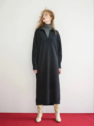[ Shinzone ] LONG KNIT DRESS