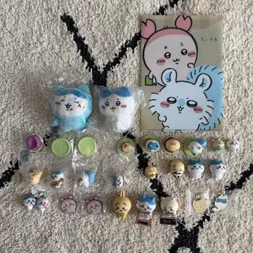 치이카와 (먼작귀) 하치와레 토끼 가챠가챠 등 굿즈 묶음 판매
