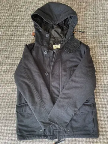 코엔/COEN /블랙 /후드 부착 자켓 /S