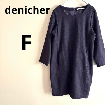 denicher 데니셰 원피스 울 다크 그레이 성인 F