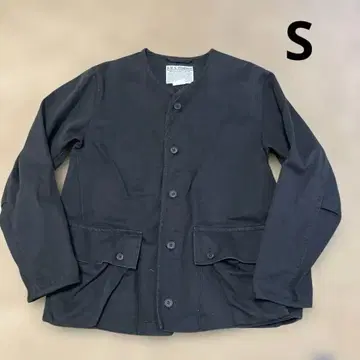 B.R.S. Highest 노카라 자켓 블랙 S