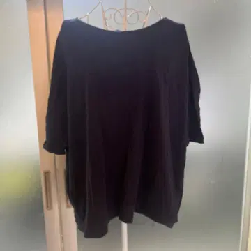 LL 네이비 반팔 튜닉 버튼 포함