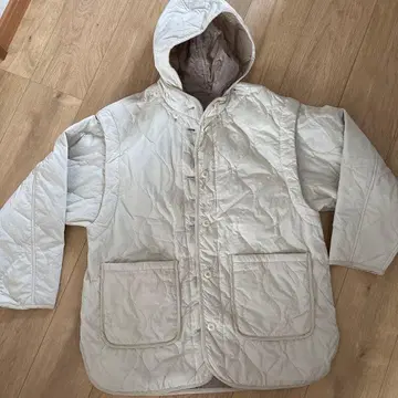 미사용품! 니코앤드 ManyWay 퀼트 후드 자켓