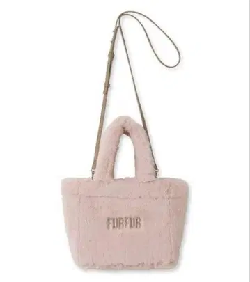 FURFUR 에코 퍼 토트 핑크