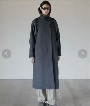 PRANK PROJECT 오버 울 케이프 코트