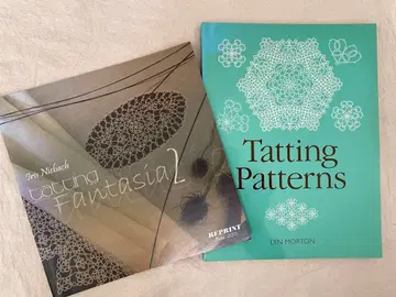 타팅 패턴집 2권 세트 외국도서 Fantasia2 외