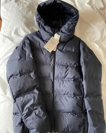 심리스 다운 자켓 XL 네이비