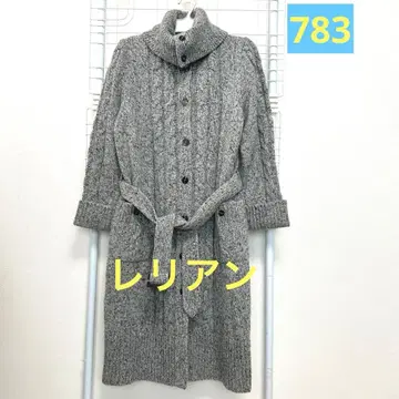 레리안 캐시미어 30% 니트 코트