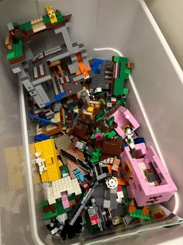 Minecraft 레고 블록 세트