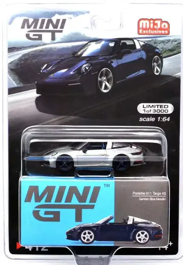 포르쉐 911 타르가 4S (젠티안 블루 메탈릭) 체이스카