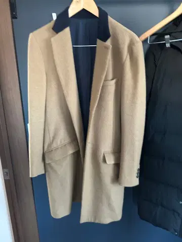 STANDARD 베이지 체스터 코트