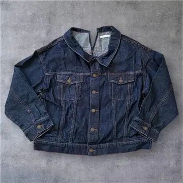 [ 새상품급 ] 여성용 다크 블루 귀여운 디자인의 데님 자켓 F 사이즈