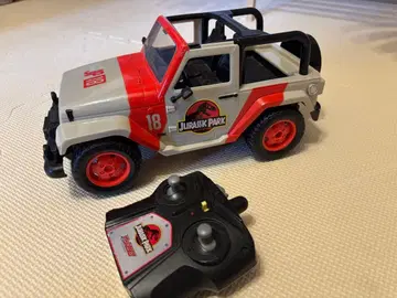 미국 구매품 쥬라기 월드 Jeep 무선 조종 자동차