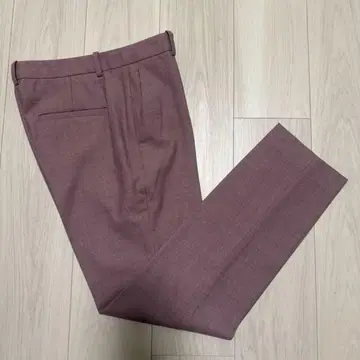 띠어리 크롭 테이퍼드 핑크 팬츠 슬랙스 2