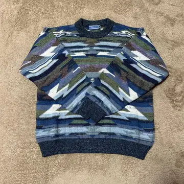 SANDFORD 멀티 컬러 니트 스웨터