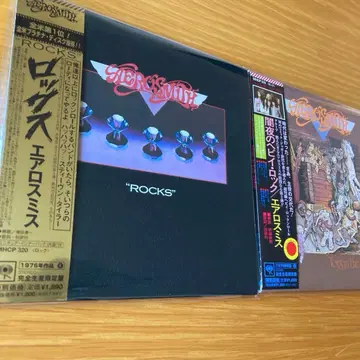 에어로스미스 종이 자켓 일본 국내반 오비 포함 2장 세트