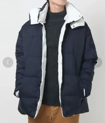 TOMMY HILFIGER 리버서블 패딩 자켓