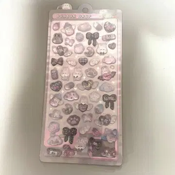 미사용 새상품 정품 본본드롭씰 시로쿠로 본본 91125