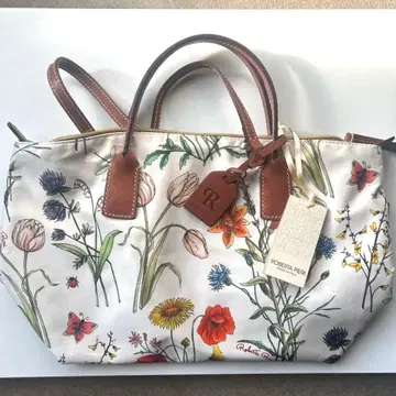 ROBERTA PIERI 스몰 더플 꽃무늬 토트백