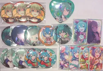 프로세카 하츠네 미쿠 묶음 판매 그리캔 에피카 메모스테 색지