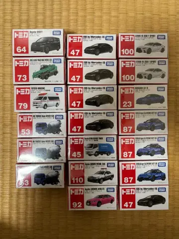 토미카 미니카 20대 세트 새상품 개봉