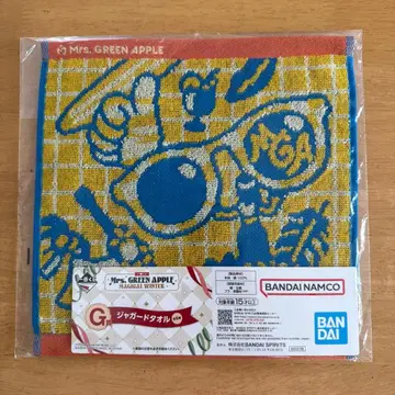 Mrs. GREEN APPLE 제일복권 자카드 타월 비터 바캉스