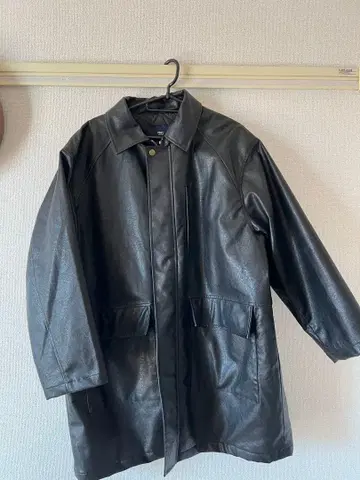 MONOMART 여성용 블랙 가죽 자켓