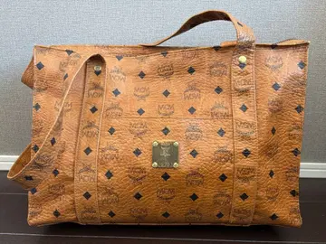 MCM 브라운 가죽 숄더백 9702