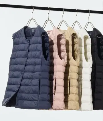UNIQLO 울트라 라이트 다운 베스트 베이지