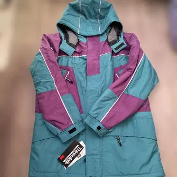 Thermalite 마운틴 후드티 터콰이즈 퍼플