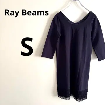 Ray Beams 레이빔즈 원피스 블랙 7부 소매 포멀 S