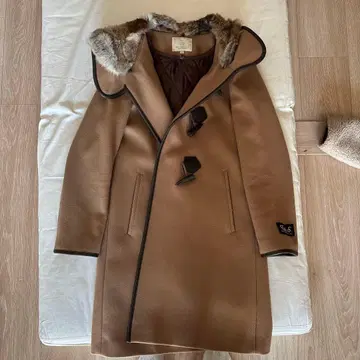 BEAUTY&YOUTH 퍼 달린 롱 코트 S