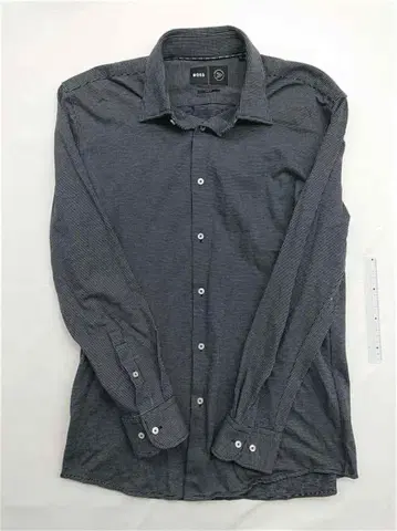 보스 퍼포먼스 슬림핏 긴팔 셔츠 42A L 사이즈 남성용