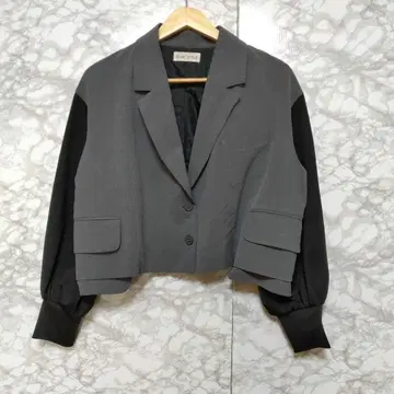 SUM1STYLE 테일러드 자켓 라인 아우터 이소재 겉옷