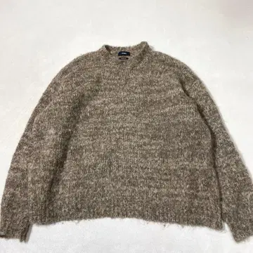 쉽스 남성용 알파카 긴팔 니트 풀오버