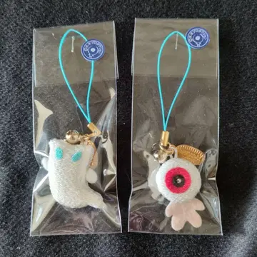 요괴 신사 크레이프 원단 부적 [ 2종 ]