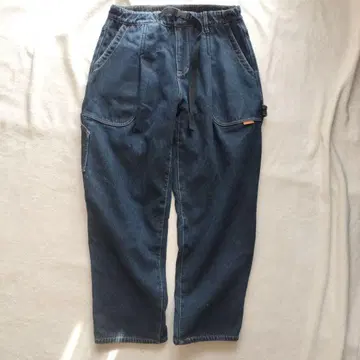 새상품급 써니클라우드 펠리시모 안감 플리스 데님 팬츠 빅 사이즈 LL