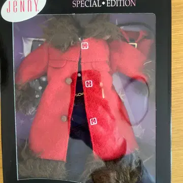 제니 타카라 코트 빨간색 데님