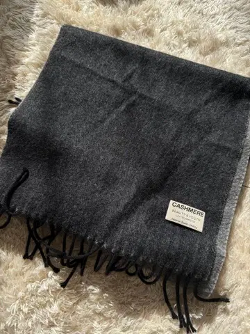 Beauty&youth 캐시미어 그레이 머플러