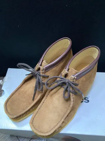 허시파피 왈라비 부츠 브라운 23.5cm