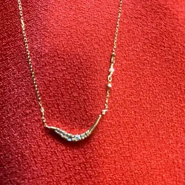 eteK10 멀티 컬러 스톤 목걸이