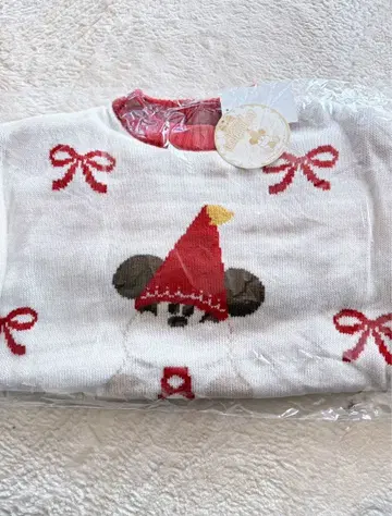 새상품 리루린린 스웨터 디즈니 크리스마스