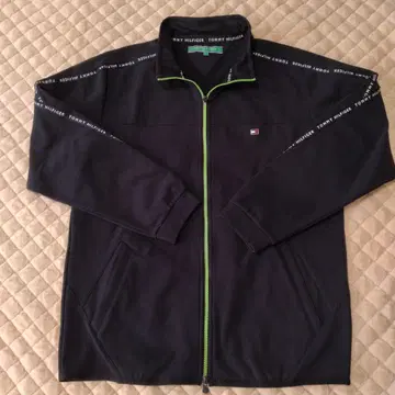 TOMMY HILFIGER 블랙 자켓 LL 속기모