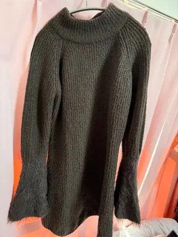 sly 원피스 니트 원피스 미니 원피스