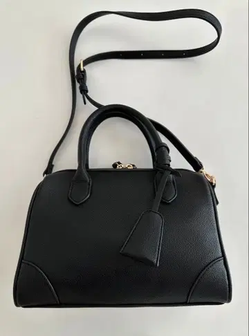 LOWRYSFARM 빈티지풍 보스턴 백 블랙