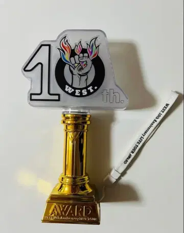 WEST. 10th Anniversary AWARD 응원봉