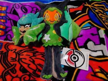 포켓몬 센터 오가폰 녹색 가면 봉제 인형